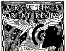 La revue panafricaine et panasiatique African Times and Orient Review (1912-1920, détail)