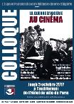 Affiche du colloque "La guerre d'Algérie au cinéma"